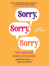Cover image for Sorry, Sorry, Sorry